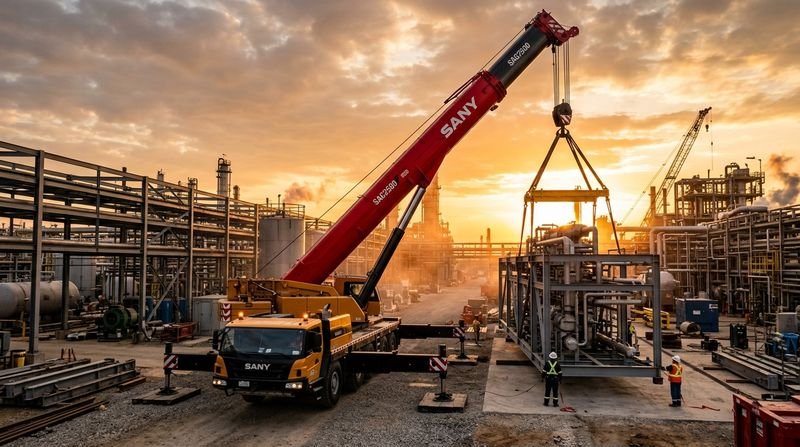 Grúa Sany 250 Ton Grúas JDR